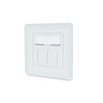 Toma de conexión de datos Digitus DN-9010/8-2 CAT 6A 2xRJ45