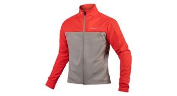 Chaqueta de manga larga endura windchill ii roja   gris