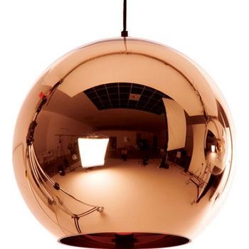 Lámpara De Techo - Lámpara Colgante Bola Metal - 25 Cm - Range Bronce