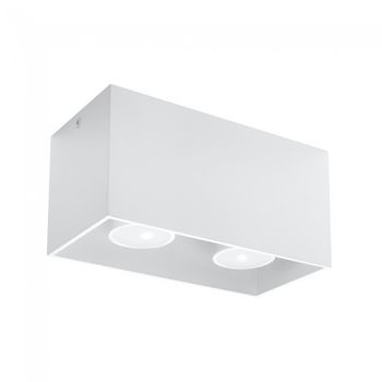 Plafón de techo quad (2 luces)