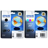 epson 266267 set original inks 2 pack