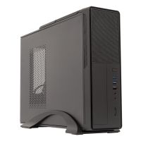 unykach uk2010 caja pc micro atx usb 30 negra  fuente de alimentacion 300w
