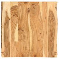 superficie de mesa de madera maciza de acacia 58x50-60x25 cm vidaxl