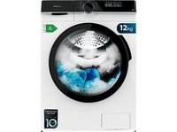lavadora carga frontal - cecotec bolero dresscode 121000 a 12 kg 1400 rpm motor inverter plus lavado con vapor white