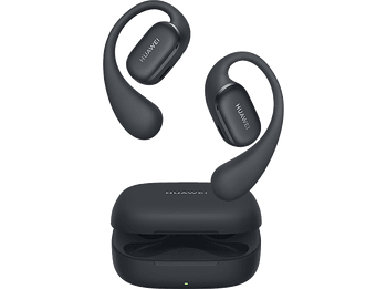 Auriculares conducción de aire - Huawei FreeArc, Supraaurales, Bluetooth, 28h Autonomía, Negro