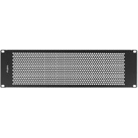 panel ciego perforado lanberg ak-1413-b 3u 19 acero negro ral9004 con montaje frontal