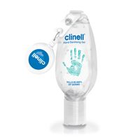 clinell hand sanitising gel retractable clip