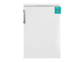 Nevera pequeña - Hisense RL170D4BWE, 133 L, 84.5 cm, Cíclico, Puerta reversible, 40 dB, Blanco