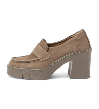 Art para mujer. 119721320003_020 Mocasines de piel 1972 taupe (40), 8 a 10cm, Ninguno, Casual