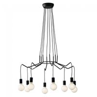 lampara colgante habitat 8 luces