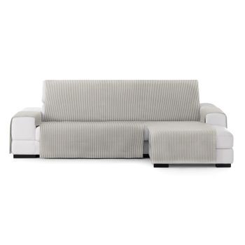 Funda Sofá Chaise Longue Calma:color - Beige, Tamaño Y Posición Chaise Longe - Brazo Derecho 240cm