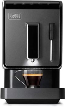 Cafetera Automática Black+Decker 1470W 19 bares Thermoblock Molinillo EasyTouch