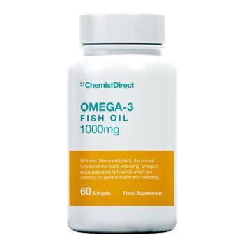 Chemist Direct Omega 3 Fish Oil 1000mg