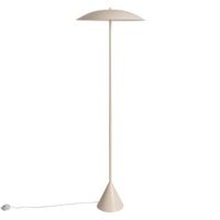 lampara de pie interior metal o50cm beige
