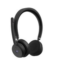 lenovo wireless voip headset auriculares inalambrico diadema oficinacentro de llamadas bluetooth negro