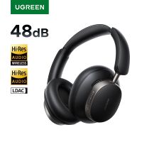 ugreen studio pro 48db anc auriculares inalambricos sobre la oreja auriculares bluetooth cancelacion activa de ruido alta resolucion ldac 120h tiempo de reproduccion
