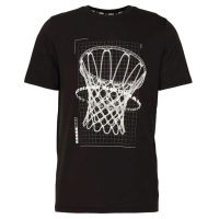 camiseta puma baloncesto perimeter tee negra
