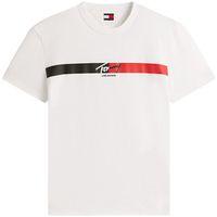 tommy jeans camiseta camiseta signature hombre para hombre