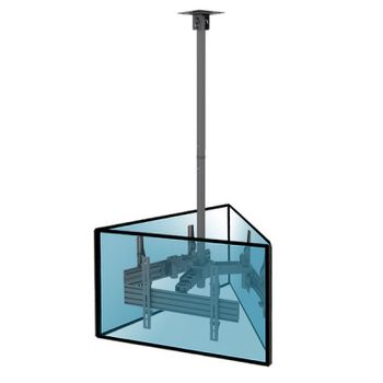 Kimex Soporte de Techo para 3 Pantallas 32