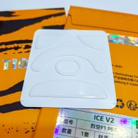nuevo esports tiger mouse pies patines pegatina para atk f1 pro max ultimateatk x1 pro max ultra mouse blanco ptfe desliza version ice