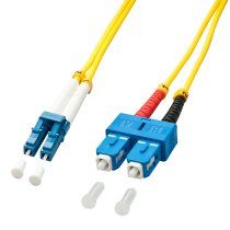 Lindy 47471 Cable de fibra Ã³ptica e InfiniBand 2 m LC SC Amarillo