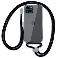 cool funda cordon negro para iphone 15