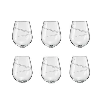 Vasos de agua elina 300 ml - set de 6