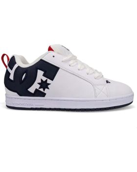 de DC SHOES ZAPATILLA DC SHOES COURT GRAFFIK SHOE WHITE NAVY RED MULTICOLOR
