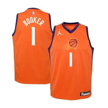 Camiseta Devin Booker Phoenix Suns Nike Statement Swingman - Junior