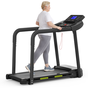 Cinta De Correr - Entrenamiento Para Mayores - Acero - Negro (135.5x65x110cm)