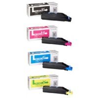 original multipack kyocera taskalfa 400ci printer toner cartridges 4 pack -tk-855k