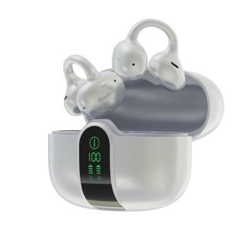 Auriculares Blackview AirBuds 15 inalámbricos Bluetooth con Cancelación de Ruido ENC, micrófono dual y resistencia IPX5 blancos