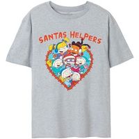rugrats camiseta santas helpers para mujer