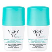vichy 48 hour intensive antiperspirant roll-on deodorant for sensitive skin bundle 2 x 50ml