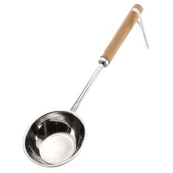 Cucharón Vapor Sauna Inoxidable Madera 200ml Elsasser