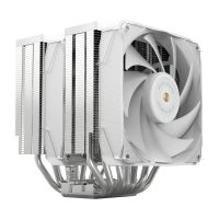 mars gaming mcpu-xu9 disipador cpu doble torre tdp 400w 2x ventiladores fdb 9 heatpipes bph blanco