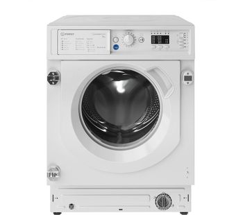 INDESIT BIWMIL91484 Integrated 9 kg 1400 Spin Washing Machine, Blue