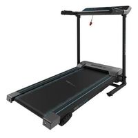 cinta de correr plegable drumfit wayhome 1000 runner sprint 600 w de 1 a 10 kmh 12 programas panel de control led superficie de carrera de 100x40 cm ruedas y soporte dispositivos