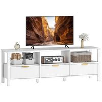 mueble tv zmh 152x395x50cm blanco