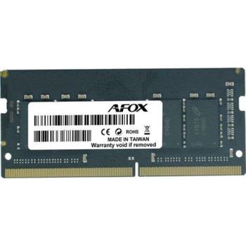 Memoria RAM AFOX AFSD416PS1P 16GB 1x16GB DDR4 3200MHz SO-DIMM No-ECC Unbuffered