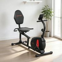bicicleta estatica sportnow acero abs 139x61x1005 cm negro