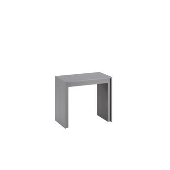 Pinocho - Consola Extensible (42,5/302,5 X 90 Cm) En Mdf Lacado Gris