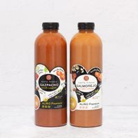 pack 1l gazpacho  1l salmorejo frescos alino premium