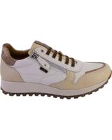 de kangaroos 681 zapatillas casual de mujer piel beige