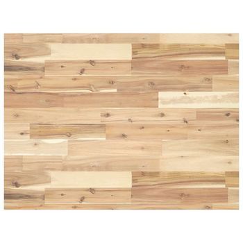 Tablero De Mesa | Tablero Escritorio Rectangular Madera Maciza Acacia 80x60x4 Cm