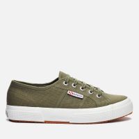 superga mens 2750 cotu classic trainers - sherwood green - uk 3 - green