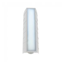 aplique de pared de exterior led morgan 8w2x1w