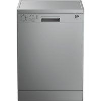 beko dfn05x11s full-size dishwasher - silver silver