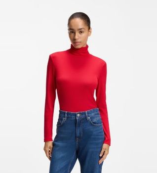 BOSS para mujer. 50548098 Camiseta Eliana rojo (M), Casual, Sin mangas / Tirantes, Lyocell