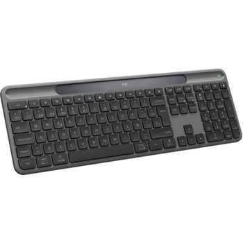 Teclado inalámbrico Logitech Signature Slim Solar+ Layout ES grafito teclas personalizables